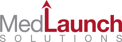 logo for medlaunch healthcare and medical practice digital marketing